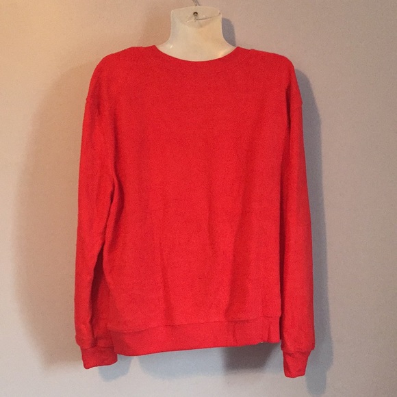 🆕 red dear Santa sweatshirt size Large - Picture 4 of 10